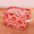 thumbnail image 2 of Yhmxh Closet Organizers and Storage Cotton And Linen Fabric Storage Box Storage Basket Portable Storage Basket Desktop Sundries Cosmetic Storage Box Storage Basket, 2 of 2