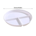 thumbnail image 3 of Assiette de Repas à Trois Compartiments en Paille de Blé Antichute, Assiette Ménagère, Assiette à 3 Compartiments, Assiette Spéciale, Assiette pour Enfant, Ensemble de Table Ronde pour 4, Petites Poupées pour Tables d'Appoint, Petit Ensemble de Table de Cuisine, Serviettes Légères, 3 of 4