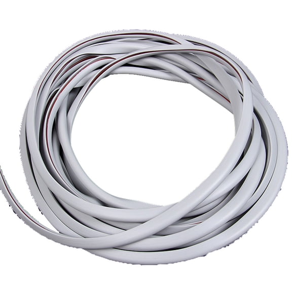 Bande de Protection de Bord de Porte de Voiture 5M, Matériau PVC Anti-Rayures pour Protection de Porte de Véhicule