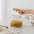 thumbnail image 5 of Mainstays Glass Kitchen Food Storage  Jar 1.5L Glass jar with bamboo lid, 5 of 5