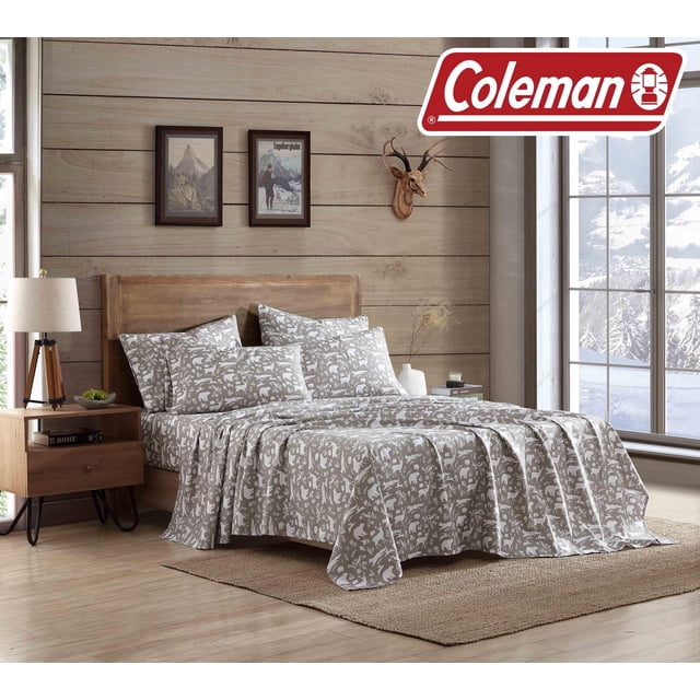 Ensemble de draps en microfibre imprimé Coleman