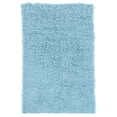 thumbnail image 1 of New Flokati 1400gr 2'4" x 4'8" Accent Rug, Pastel Blue, 1 of 5