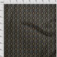thumbnail image 4 of oneOone Cotton Silk Black Fabric Asian Kilim Sewing Craft Projects Fabric Prints By Yard 42 Inch Wide, 4 of 5