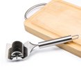 thumbnail image 3 of Agiferg Stainless Steel Spaghett Noodle Maker Lattice Roller Docker Dough Cutter Tool, 3 of 6