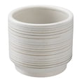thumbnail image 1 of Better Homes & Gardens 6" Ceramic Striped Pot-White, 1 of 6
