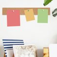 thumbnail image 4 of AURARMLET 6Pcs Corkboard Strips for Walls Brown Photo Display Memo Holder for Adults, 4 of 6