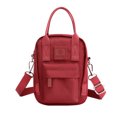 thumbnail image 1 of Mikilon Waterproof Multi-pocket Zipper One-shoulder Messenger Bag Nylon Cloth Mobile Phone Bag, 1 of 4