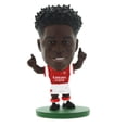 thumbnail image 3 of SoccerStarz Arsenal Martin Odegaard, Declan Rice & Bukayo Saka Action Figure Set, 3 Pack, 2 Inch Collectible Action Figures, 3 of 4