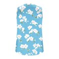 thumbnail image 4 of Débardeur Décontracté Sans Manches à Imprimé à Col en V pour Femme, Blouse Tendance, 4 of 5
