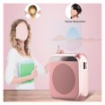 thumbnail image 3 of Voice Amplifier Megaphone Audio Speaker With Microphone Rechargeable Ultralight Loudspeaker With Mini LCD Screen For Teacher ,Wide Coverage Area, 3 of 5