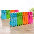 thumbnail image 4 of RXIRUCGD Home Organizers and Storage 24Pcs Laundry Clothes Pins Hanging Pegs Clips Plastic Hangers Racks Clothespins, 4 of 7