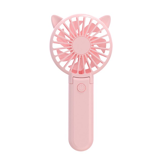 LSLJS Ventilateur Portatif à Main 2000mAh, Petit Ventilateur Personnel USB, Mini Ventilateur de Bureau Pliable, Ventilateur Électrique de Refroidissement pour Voyage, Extérieur, Intérieur, Accessoires pour la Maison