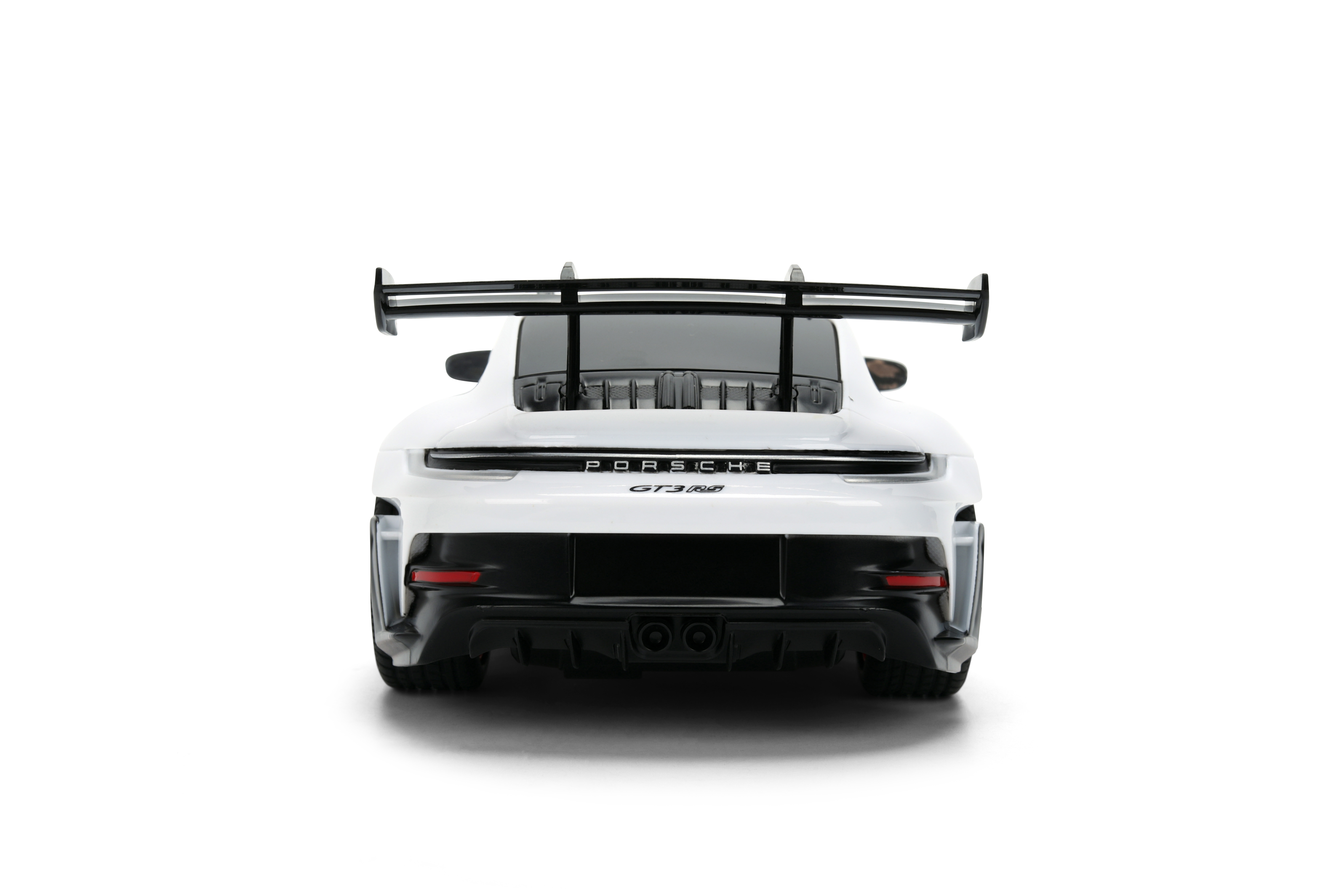 Jada Toys Porsche 911 (992) GT3 RS – 1:16 RC – USB Rechargeable with Turbo Function, Radio Control Cars(White/Red)