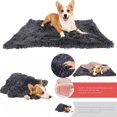 thumbnail image 4 of Baohd Soft And Fury Dogs Blanket - Warmth Anywhere Machine Washable Portable Snuggler Blanket For Pets Quick-drying Multicolor Deep Grey 56*36CM,Deep Grey 1Set, 4 of 6