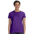 thumbnail image 1 of Hanes SL04 Womens Nano-T T-Shirt Size Large, Purple, 1 of 4