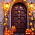 thumbnail image 4 of SLYNSHome Halloween Decorations String Lights,59 inch 10LED Fake Flower String Lights for Home Autumn Harvest Halloween Party Decor, 4 of 8