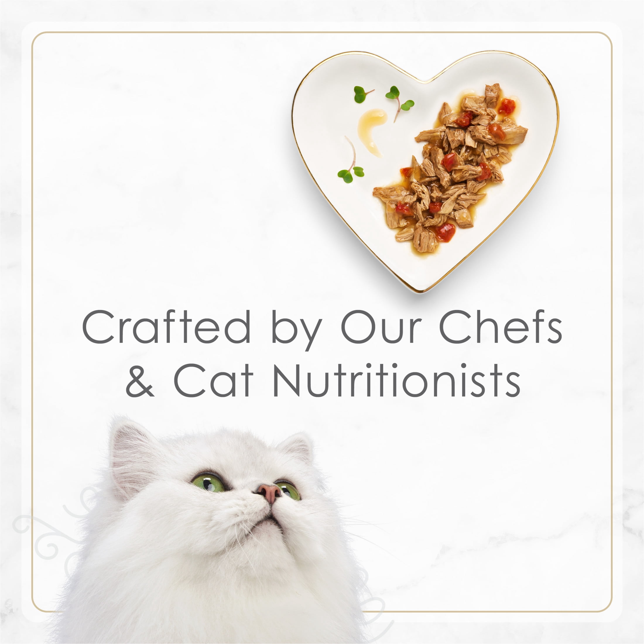 Fancy Feast Petites Entrée de Poisson Blanc avec Tomates Nourriture pour Chat Gourmet
