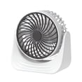 thumbnail image 2 of Limited Time Deal Iumwxz Desktop Mini Desktop Small Fan Desk Fan USB Charging High Wind Three Speed Silent Dormitory Home Circulation Fan Fan for Bedroom Home Decor, 2 of 8