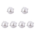 thumbnail image 1 of Abbracc 6 Pieces Button Covers Classic Cufflinks for Graduation Anniversary Business, 1 of 9