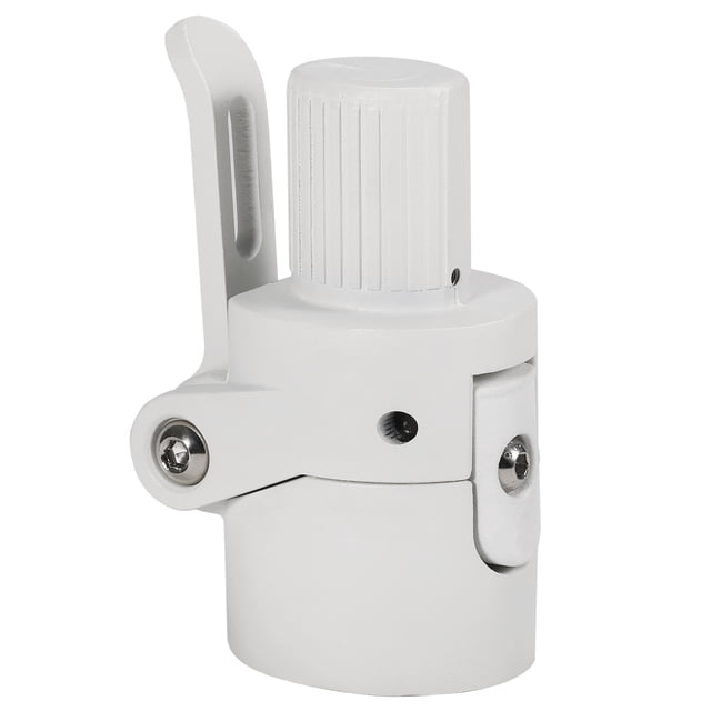Abody Folding Pole Base Solid Metal Foldable Pole Base Replacement For M365 Electric Scooter Screw Accessory White
