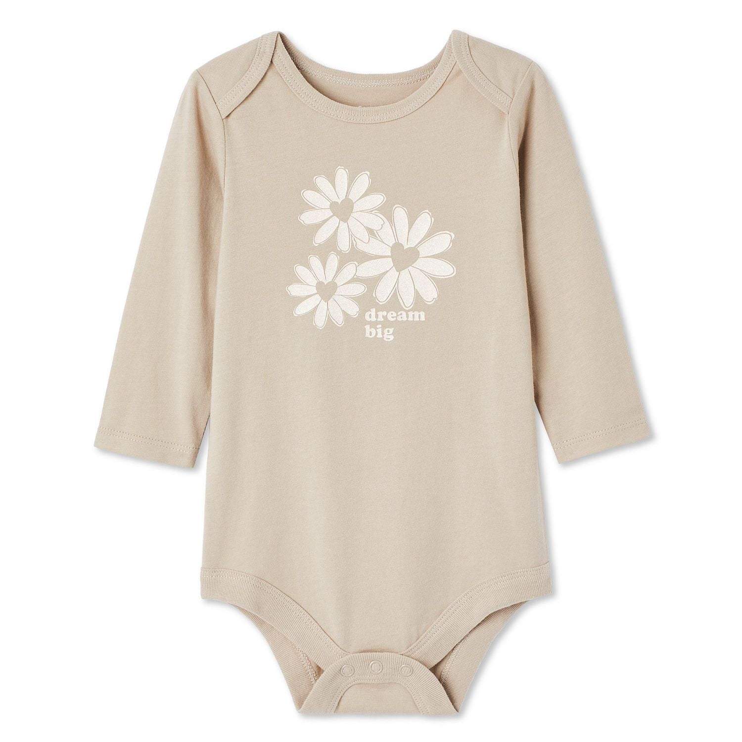 Cache-couche à manches longues George pour bébés filles