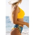 thumbnail image 4 of Maillot de Bain Bikini pour Femme à Croisement avant, Lacé, Deux Pièces, 4 of 5