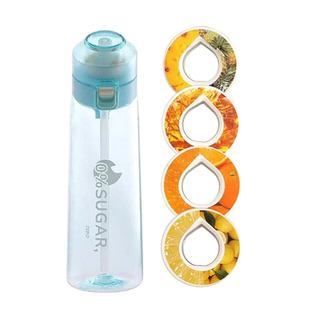Tasting Fruit Water Bottle 0 Sugar And 0 Calorie Fragrance- Suction Cup Multiple Rings