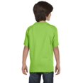 thumbnail image 3 of Hanes T-Shirt Lourd pour Garçon 5,2 oz COMFORTSOFT, L, Lime, 3 of 3