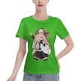 thumbnail image 1 of T-Shirt Basique à Manches Courtes pour Femmes Demon Slayer : Koiju et Nidouzi, 1 of 6