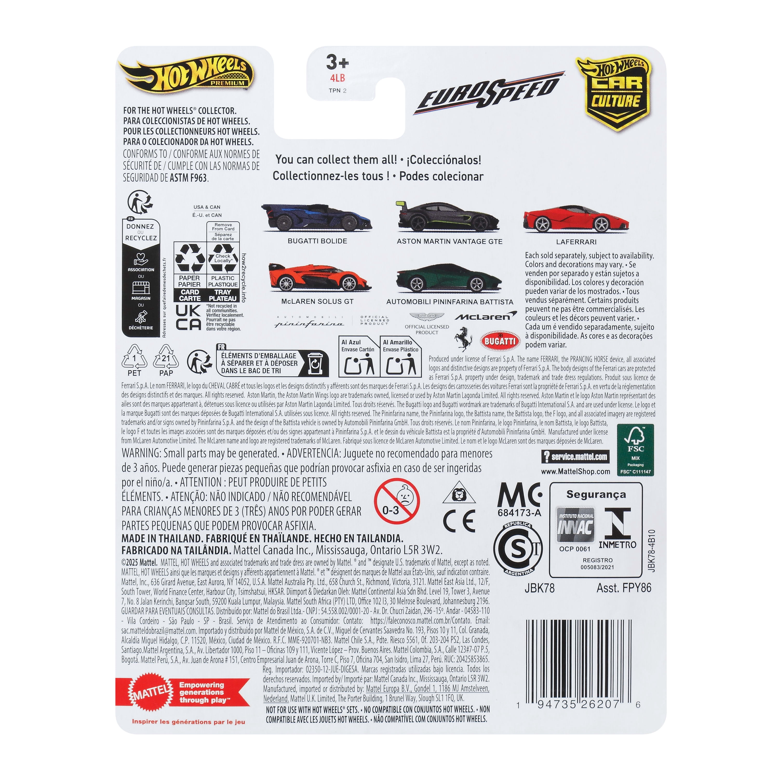 Hot-Wheels-Premium-Car-Culture-Eurospeed-McLaren-Solus-GT-1:64-Scale-Collectible-Toy-Vehicle