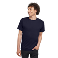 thumbnail image 1 of Hanes Mens Essentials Short Sleeve Cotton T-Shirt, L, Athletic Navy, 1 of 1