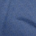 thumbnail image 1 of oneOone Tissu Velours Bleu Feuilles Matériel de Robe Tissu Imprimé Tissu au Mètre 58 Pouces de Large, 1 of 4