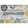 thumbnail image 1 of Homefires PPS-JB115B Tapis de Plage 22 x 34 Po. - Neutre Intérieur Extérieur, Gris, 1 of 1