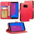 thumbnail image 1 of [PST] Samsung Galaxy S8 Case, Leather Magnetic Card Slot Wallet Folio Flip Case Cover, 1 of 6