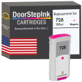 thumbnail image 1 of DoorStepInk High Yield Ink Cartridge for HP 728 130ML Magenta Compatible with HP Designjet T730, T830, 1 of 1