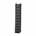 thumbnail image 3 of Household Essentials 66432 Linen 10 Shelf Hanging Shoe Organizer, Gray, 3 of 4