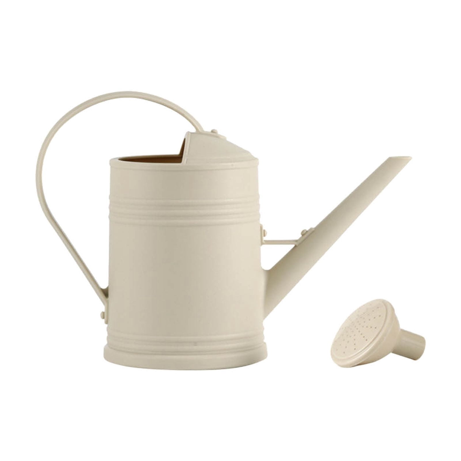 Leojiow Watering Can For Indoor Flower Watering Can Plastic Water Can For Indoor Watering Can With Sprinkler Head 33X23X14Cm Beige