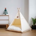 thumbnail image 4 of Dog Tent Bed The Tent Wastable Tent Is Equipped with Dog Hole and Folding Pet Tent Furniture Dog Tents for Small Dogs, 4 of 5