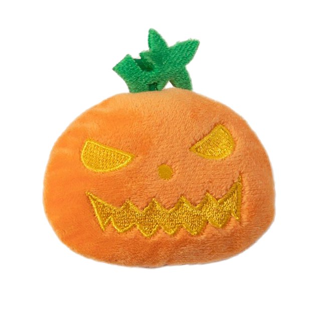 Halloween Pumpkin Toys For Cats Teething Toys Featuring Pumpkin With Range Expressions Embroidery Designs Interactive Toys For Kitties And Cats ,23 Cm