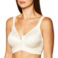 thumbnail image 2 of Playtex Womens 18 Hour Front Close Posture Bra, 36C, Light Beige, 2 of 6