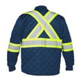 thumbnail image 2 of Forcefield Men's Hi-Visible Safety Freezer Jacket<br>*On-Line Exclusive, 2 of 2