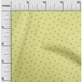 thumbnail image 2 of oneOone Cotton Flex Yellow Fabric Minimal Mocktail Craft Projects Decor Fabric Printed By The Yard 40 Inch Wide, 2 of 5