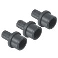 thumbnail image 1 of Unique Bargains UPVC Raccord de Tuyau de Réducteur 32mm OD 20mm Barbé, 3 Pack Raccord Droit Connecteur Adaptateur, Gris, 1 of 5