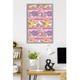 thumbnail image 3 of Hello Kitty and Friends: 25 Snack Time - Collage Wall Poster, 14.725" x 22.375" Framed, 3 of 4