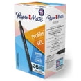 thumbnail image 1 of Paper Mate Profile Gel Pens, Medium Point (0.7 mm), Retractable, Black Ink, 36 Count, 1 of 6