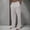 Style2-White mens pants, variant on Mceream Mens Linen Pants Slim Casual Business Trousers Loose Stretch Elastic Waist Solid Straight Outdoor Sports Pants Pantalones De Hombre De Moda Khaki S