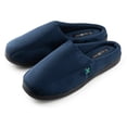 thumbnail image 2 of Roxsoni Slippers For Mens Beautiful Cozy CND Warm Slippers Small/7-8 MB US, Navy, 2 of 9