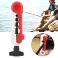 thumbnail image 3 of Fishing Tackle, Fishing Wheel Line Spooler, Fishing Line Spooler, Plastic Easy to Store Wild Fishing for Fishing Tackle Shop Sea Fishing Angler white blue,white red, 3 of 7