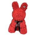 thumbnail image 1 of TIMIFIS Landscape Craftsmanship, Valentine's Day Simulation Rose Bunny Cuddle Bunny Birthday Gift Foam Bunny Home Decor, 1 of 6