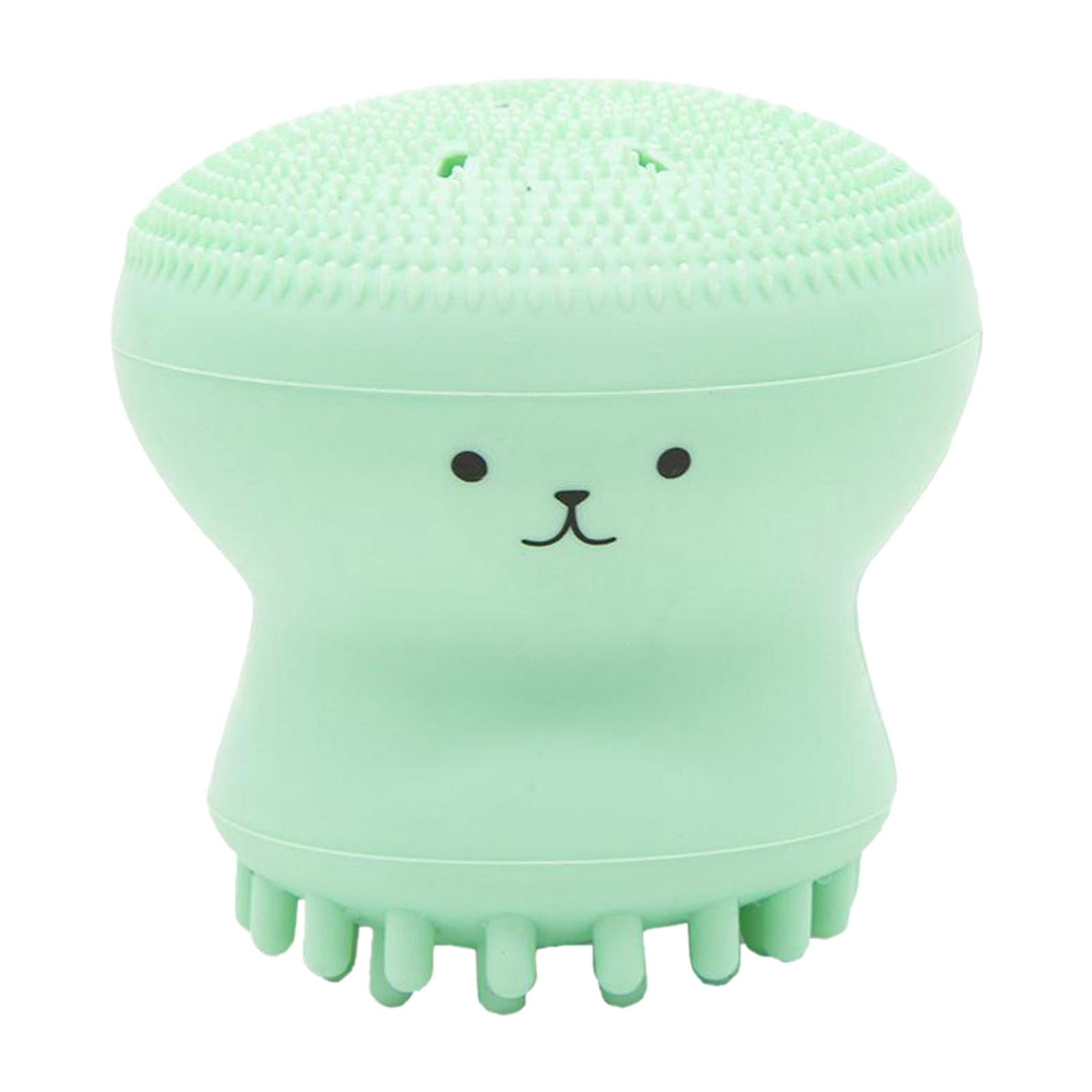 TISHITA Soft Silicone Facial Cleansing Pad Face Exfoliator Brush Silicone for